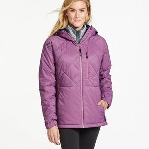 L.L. Bean PrimaLoft Packaway Pro Hooded Jacket Size XS